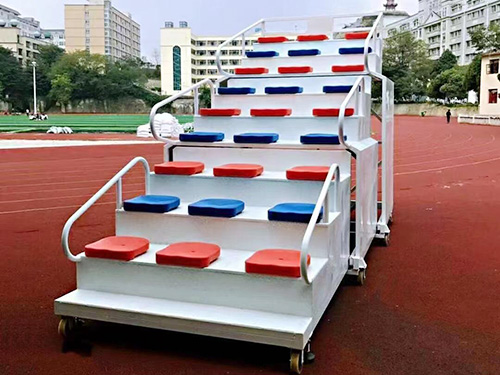 广西终点移动伸缩折叠裁判台
